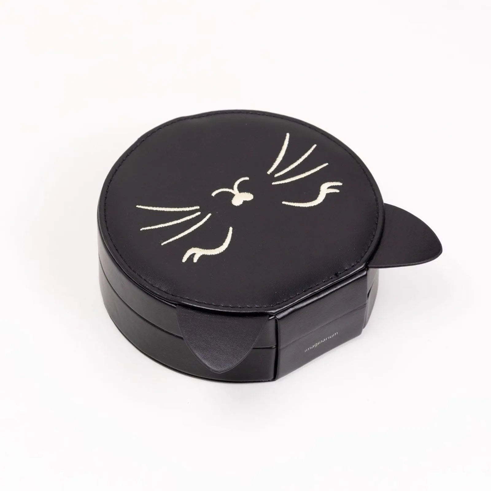 Cat-shaped Travel Jewelry Box